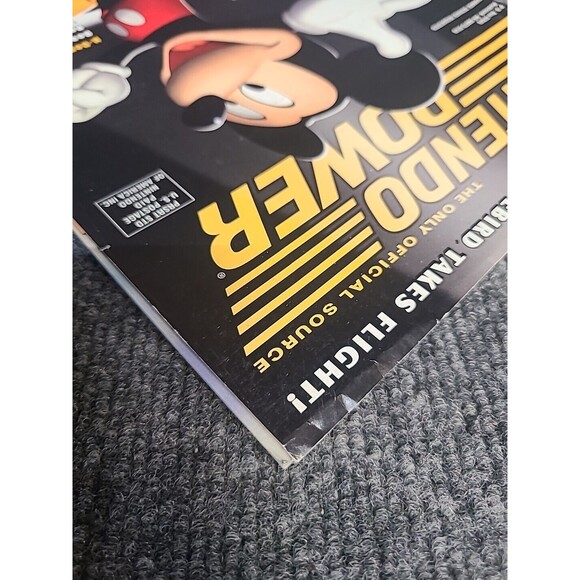Vintage Nintendo Power Magazine Vol. 159 Mickey Mouse w/poster Kirby comic - Picture 4 of 8